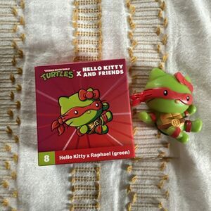 TMNT Hello Kitty Happy Meal Toy #8 - Hello Kitty x Raphael Green